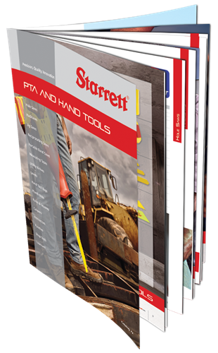 Starrett PTA and Hand Tools Catalog cover